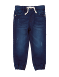 Regular Denim Cuffed Hem Jeans (2-7 Yrs)