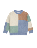 Patchwork Knitted Jumper (2-8 Yrs)
