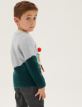 Mammoth Graphic Knitted Jumper (2-7 Yrs)