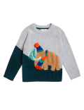 Mammoth Graphic Knitted Jumper (2-7 Yrs)