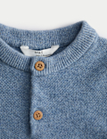 Henley Knitted Jumper (0-8 Yrs)