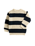 Striped Crew Neck Knitted Jumper (1-8 Yrs)