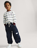 Relaxed Denim Cargo Jeans (2-8 Yrs)