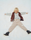 Relaxed Denim Cargo Jeans (2-8 Yrs)
