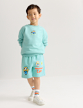 Cotton Rich Minions&trade; Graphic Shorts (2-8 Yrs)