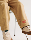 Cotton Rich Pull On Cargo Trousers (2-8 Yrs)