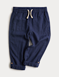 Linen Rich Trousers (2-8 Yrs)