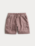 Cotton Rich Cargo Shorts (2-8 Yrs)