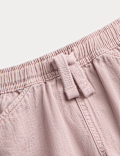 Pure Cotton Textured Shorts (2-8 Yrs)