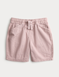 Pure Cotton Textured Shorts (2-8 Yrs)