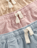 3 Pack Cotton Rich Shorts (2-8 Yrs)