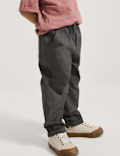 Cotton Rich Pull On Cargo Trousers (2-8 Yrs)