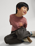 Cotton Rich Pull On Cargo Trousers (2-8 Yrs)