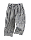 Cotton Blend Striped Balloon Trousers (2-8 Yrs)