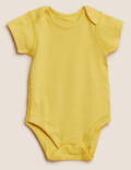 5pk Pure Cotton Ribbed Bodysuits