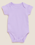 5pk Pure Cotton Pointelle Bodysuits