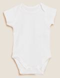 5pk Pure Cotton Pointelle Bodysuits