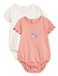 2pk Pure Cotton Peter Rabbit™ Bodysuits