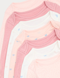 7 Pack Pure Cotton Bow Bodysuit (0-3 Yrs)