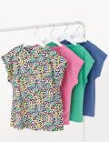 4pk Adaptive Pure Cotton T-Shirts
