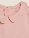 3pk Pure Cotton Bodysuits (0-3 Yrs)