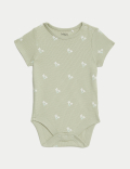 3pk Pure Cotton Printed Bodysuits (6½lbs-3 Yrs)