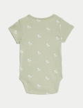 3pk Pure Cotton Printed Bodysuits (6½lbs-3 Yrs)