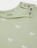 3pk Pure Cotton Printed Bodysuits (6½lbs-3 Yrs)