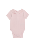 2pk Cotton Rich Frill Collar Bodysuits (6½lbs-3 Yrs)