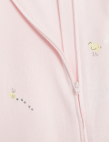 2pk Pure Cotton Teddy Sleepsuits (6½lbs-3 Yrs)