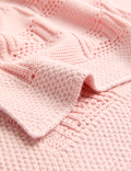 Pure Cotton Knitted Shawl