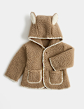 Borg Jacket with Ears (0-12 Mths)