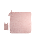 Pure Cotton Bunny Hooded Towel