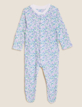 3pk Pure Cotton Printed Sleepsuits (0-3 Yrs)