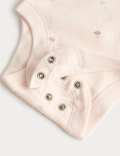 3 Pack Cotton Rich Cupcake Bodysuits (6&frac12;lbs-3 Yrs)