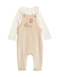 2pc Cotton Rich Bunny Spot Outfit (7lbs-1 Yrs)