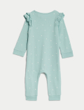 2pk Pure Cotton Spot Sleepsuits (6½lbs-3 Yrs)