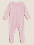 3pk Pure Cotton Printed Sleepsuits (5lbs-3 Yrs)