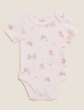 3pk Pure Cotton Patterned Bodysuits (61/2 lbs - 3 Yrs)