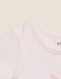 3pk Pure Cotton Patterned Bodysuits (61/2 lbs - 3 Yrs)