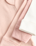 5 Pack Pure Cotton Plain Long Sleeve Bodysuits (7lbs-3 Yrs)