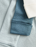 5 Pack Pure Cotton Plain Long Sleeve Bodysuits (7lbs-3 Yrs)