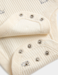 3 Pack Cotton Rich Dino Bodysuits (7lbs - 3 Yrs)