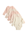 5 Pack Long Sleeve Bodysuits (Newborn-3 Yrs)