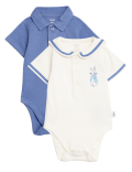 2pk Pure Cotton Peter Rabbit™ Bodysuits
