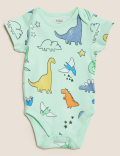 3pk Pure Cotton Bodysuits (6½lbs - 3 Yrs)
