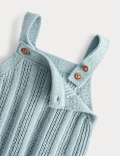 Pure Cotton Knitted Bibshort (7lbs-1 Yrs)