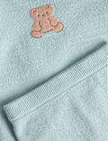 2 Piece Intarsia Bear Knitted Outfit (0-12 Mths)