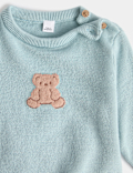 2 Piece Intarsia Bear Knitted Outfit (0-12 Mths)