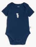 3pk Cotton Rich Printed Bodysuits (6 1/2 lbs-3 Yrs)